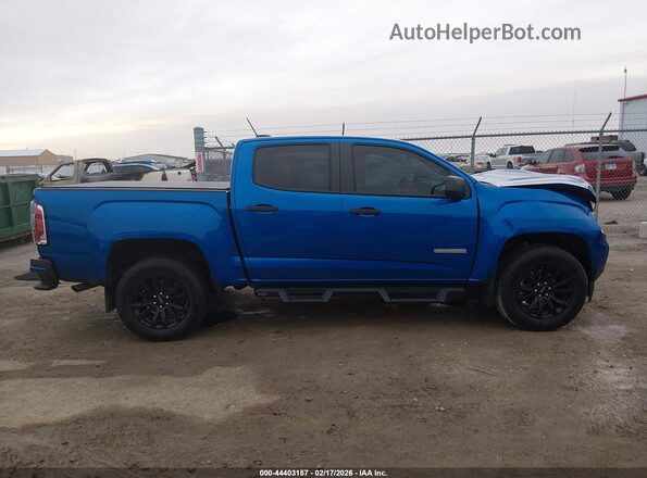 1GTG5BEN6M1276571 2021 GMC CANYON Синий Вид задней части салона