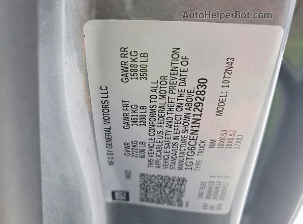 1GTG6CEN1N1292830 2022 GMC CANYON Gray ძრავის განყოფილების ხედი