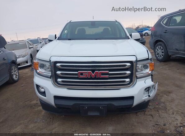 1GTG6CEN3K1335933 2019 GMC CANYON White Սարքավորումների վահանակի տեսք