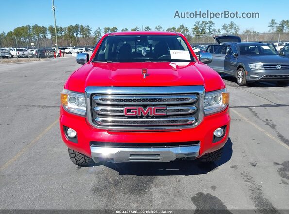1GTG6DE38G1132533 2016 GMC CANYON Red 