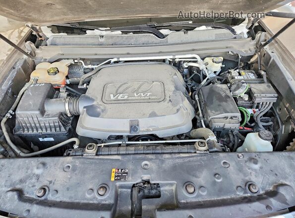 1GTG6DE39G1287415 2016 GMC CANYON Gray 
