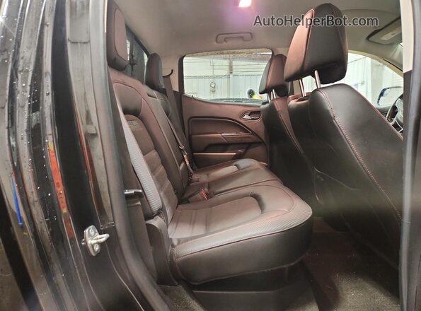 1GTG6DEN7J1199665 2018 GMC CANYON Black Widok tylnych siedzeń