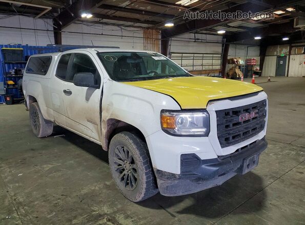 1GTH6BEN8M1163240 2021 GMC CANYON Белый 