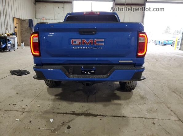 1GTP2BEK0T1140627 2026 GMC CANYON Blue Հետևի տեսք