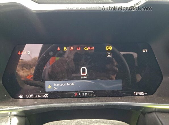 1GTP2BEK2T1122923 2026 GMC CANYON Burgundy Սարքավորումների վահանակի տեսք