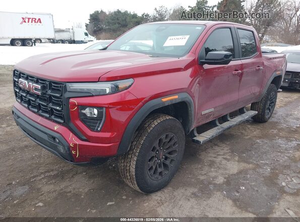 1GTP2BEKXT1133071 2026 GMC CANYON Burgundy Przód lewy