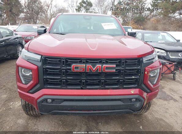 1GTP2BEKXT1133071 2026 GMC CANYON Burgundy Widok zestawu wskaźników