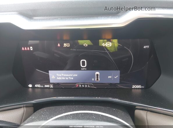 1GTP2FEK1T1130910 2026 GMC CANYON Серебряный Вид задних сидений