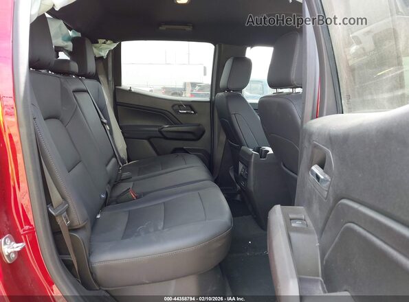 1GTP5BEKXR1260225 2024 GMC CANYON Red Widok naklejki z numerem VIN