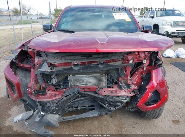 1GTP5BEKXR1260225 2024 GMC CANYON Red Widok wnętrza z tyłu