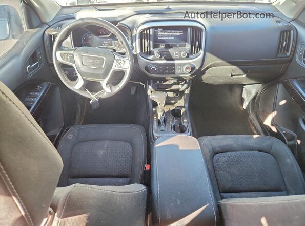 1GTP6CE11L1125975 2020 GMC CANYON White Вид панелі приладів