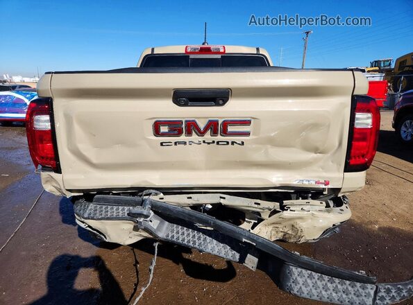 1GTP6DEK2P1179323 2023 GMC CANYON Желто-коричневый Вид сзади