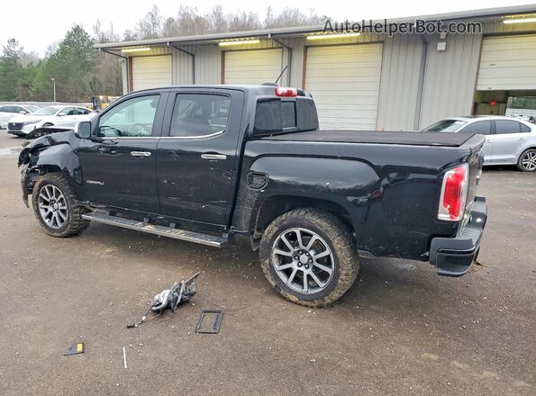 1GTP6EE14J1217705 2018 GMC CANYON Black Trasero izquierdo