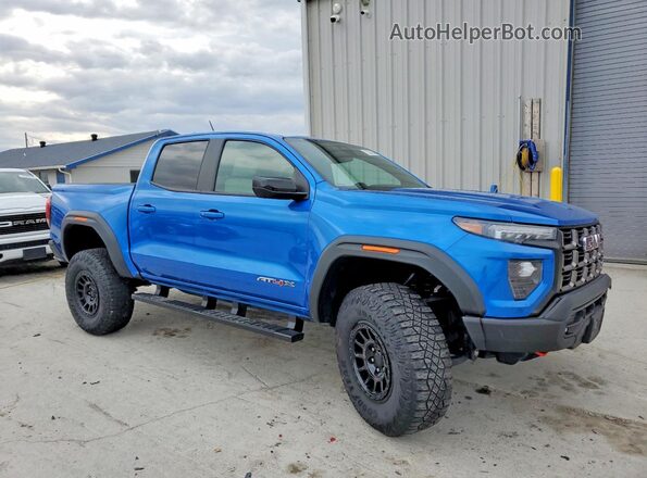 1GTP6EEK5R1230788 2024 GMC CANYON Blue Передня права чверть