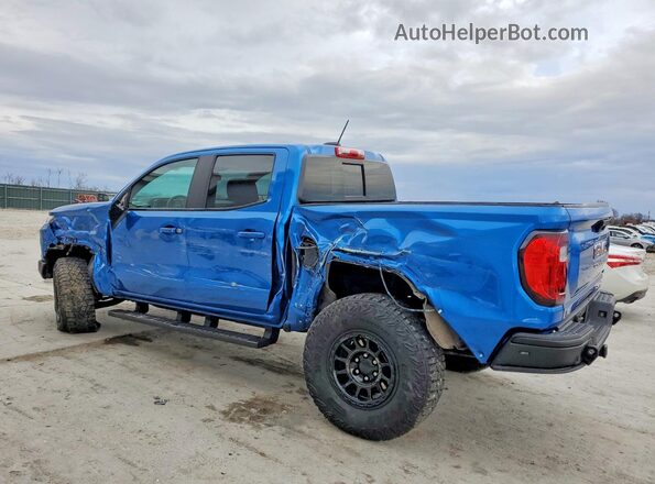 1GTP6EEK5R1230788 2024 GMC CANYON Blue Задня ліва чверть