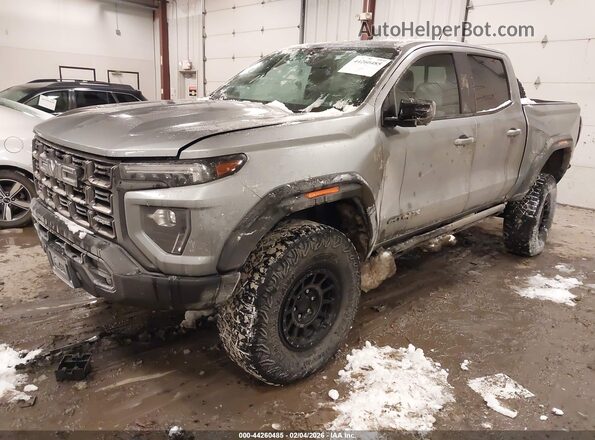 1GTP6EEKXR1113708 2024 GMC CANYON Gray Передня ліва чверть