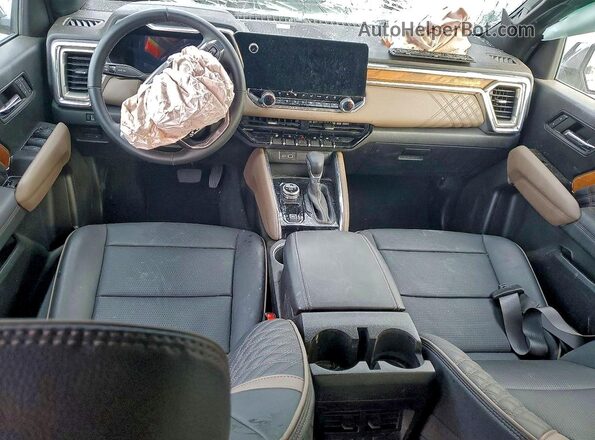 1GTP6FEK5R1254546 2024 GMC CANYON Gray Вид панелі приладів