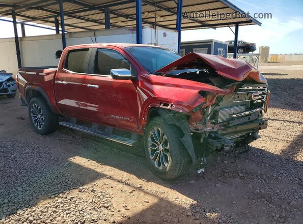 1GTP6FEK7P1173349 2023 GMC CANYON Бордовый Передняя правая четверть