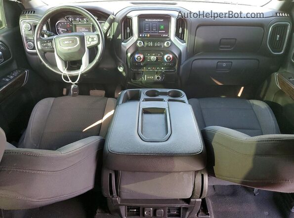 1GTP8BEDXKZ389369 2019 GMC SIERRA Черный Вид панели приборов