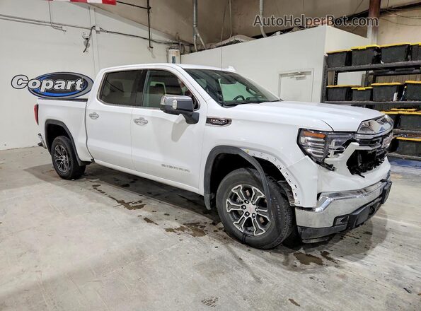 1GTPHDED8SZ283434 2025 GMC SIERRA White Передня права чверть