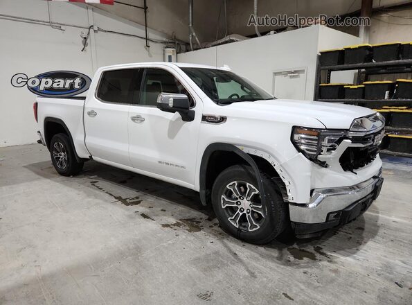 1GTPHDED8SZ283434 2025 GMC SIERRA White Панорамний вид салону 360°