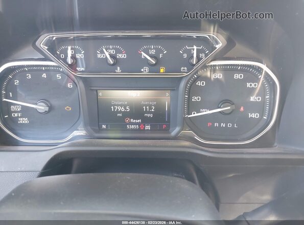 1GTU9DEDXMZ301757 2021 GMC SIERRA Black უკანა სავარძლების ხედი