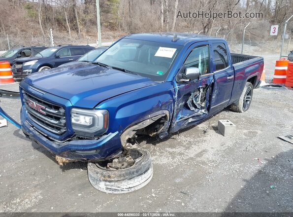 1GTV2NEC5GZ248766 2016 GMC SIERRA Синий Передняя левая четверть