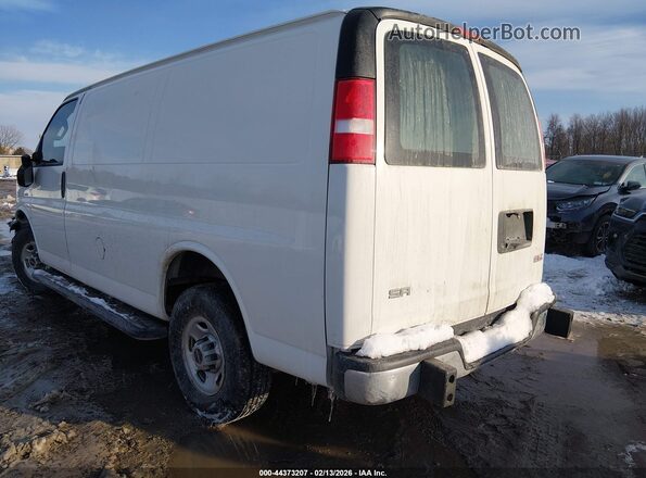 1GTW7AF72M1254793 2021 GMC SAVANA CARGO White Tył lewy