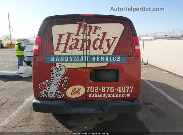1GTW7AFG4J1214873 2018 GMC SAVANA 2500 Red 