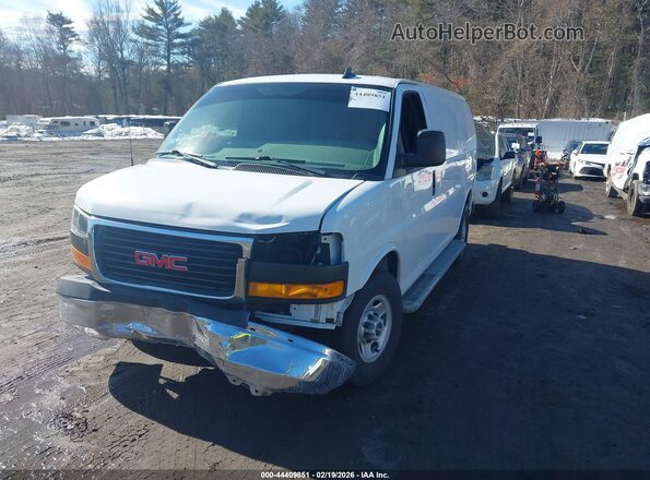 1GTW7AFG6K1367398 2019 GMC SAVANA 2500 White Передня ліва чверть