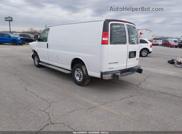 1GTW7AFG8K1294549 2019 GMC SAVANA 2500 Белый Задняя левая четверть