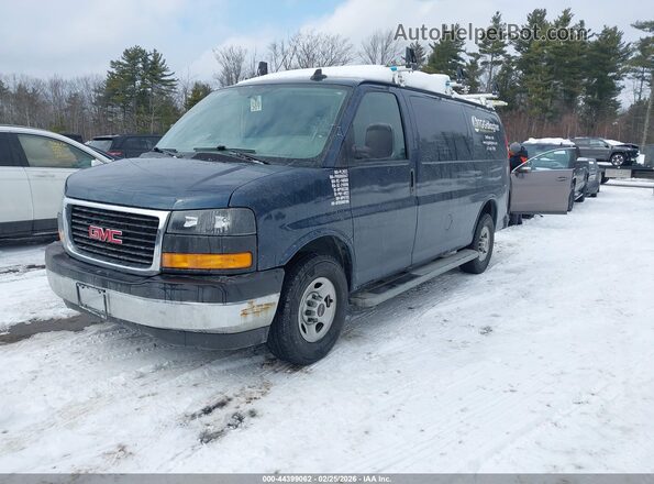 1GTW7AFP2N1157658 2022 GMC SAVANA CARGO Blue Front left