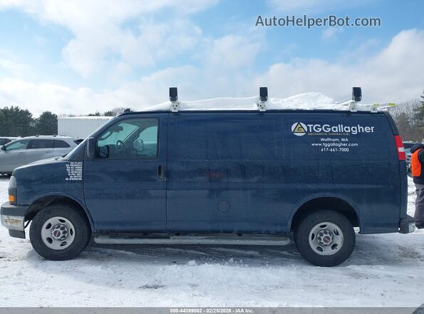 1GTW7AFP2N1157658 2022 GMC SAVANA CARGO Blue 360 interior view