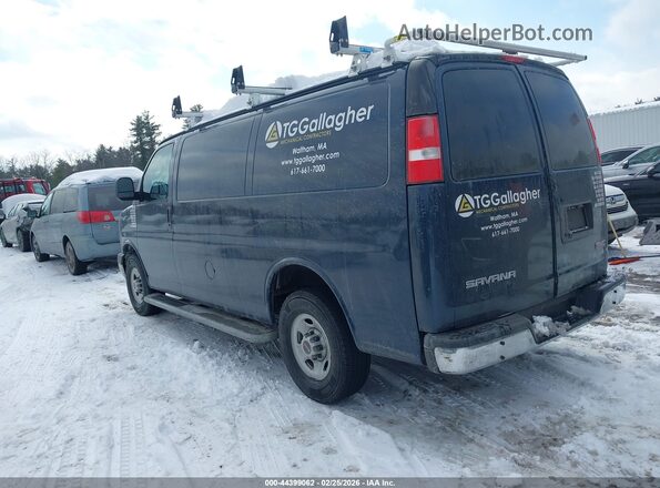 1GTW7AFP2N1157658 2022 GMC SAVANA CARGO Blue Rear left