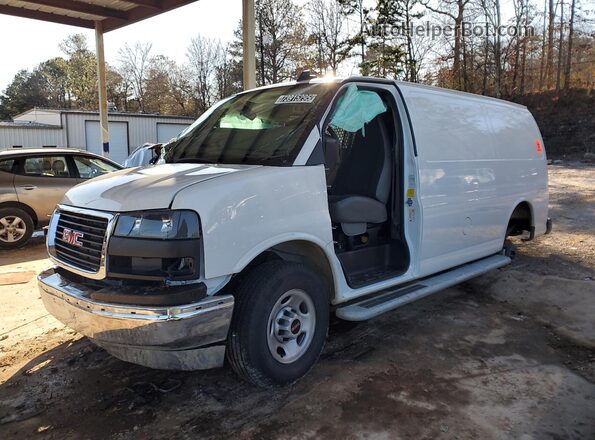 1GTW7AFP2S1237876 2025 GMC SAVANA Белый Вид наклейки с VIN-кодом