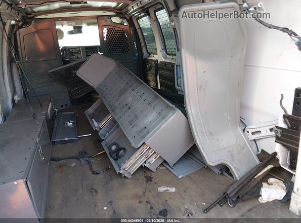 1GTW7AFP5M1246252 2021 GMC SAVANA CARGO White ხელსაწყოთა პანელის ხედი