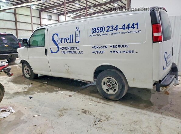 1GTW7AFP6P1151428 2023 GMC SAVANA White უკანა მარცხენა