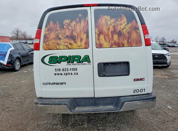 1GTW7BFP0L1189303 2020 GMC SAVANA White Հետևի տեսք