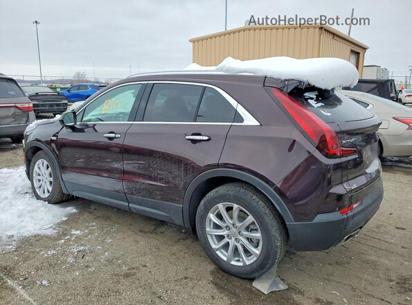 1GYAZAR44MF058809 2021 CADILLAC XT4 Burgundy Հետևի ձախ