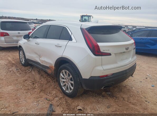 1GYAZAR44NF109646 2022 CADILLAC XT4 White Հետևի ձախ