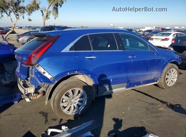 1GYFZCR40NF137025 2022 CADILLAC XT4 Синий Задняя правая четверть