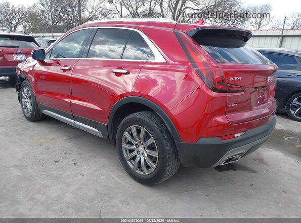 1GYFZDR42MF035519 2021 CADILLAC XT4 Red 