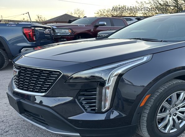 1GYFZDR43PF174188 2023 CADILLAC XT4 Black წინა მარცხენა ხედი სამი მეოთხედიდან
