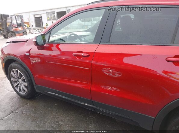 1GYFZER42PF201807 2023 CADILLAC XT4 Red Սալոնի 360 աստիճան տեսք