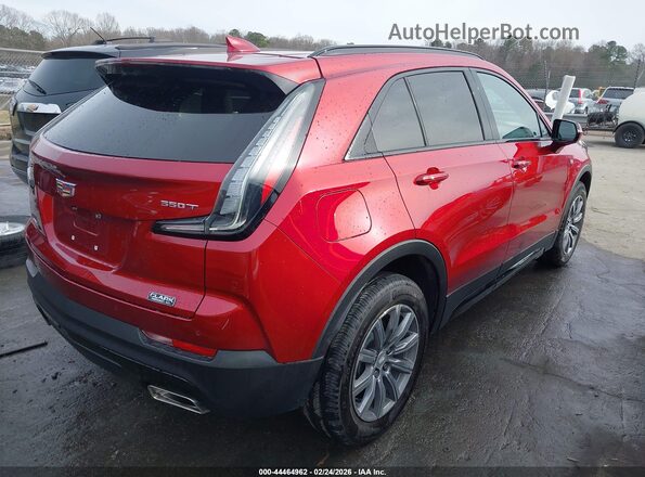 1GYFZER42PF201807 2023 CADILLAC XT4 Red Հետևի աջ