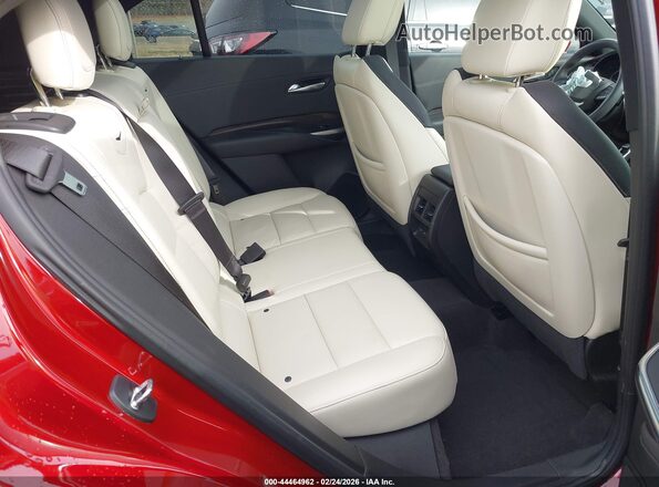 1GYFZER42PF201807 2023 CADILLAC XT4 Red VIN կոդի պիտակի տեսք