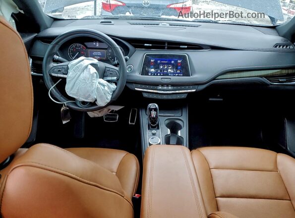 1GYFZER45NF118966 2022 CADILLAC XT4 Gray წინა პანელის ხედი