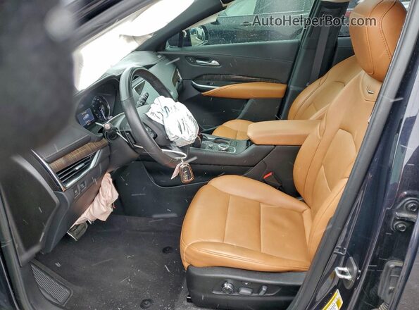 1GYFZER45NF118966 2022 CADILLAC XT4 Gray წინა სალონის ხედი