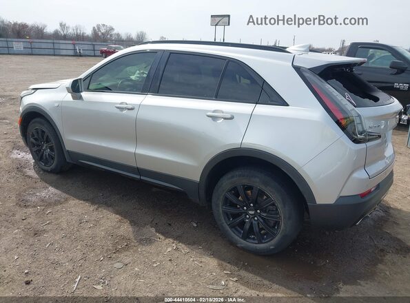 1GYFZER46LF027993 2020 CADILLAC XT4 Silver Trasero izquierdo