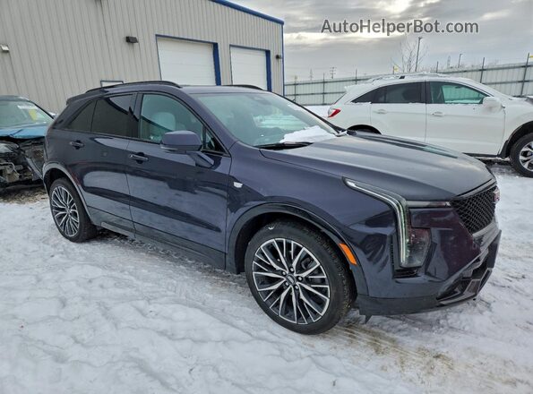 1GYFZFR43RF171516 2024 CADILLAC XT4 Blue Przód prawy